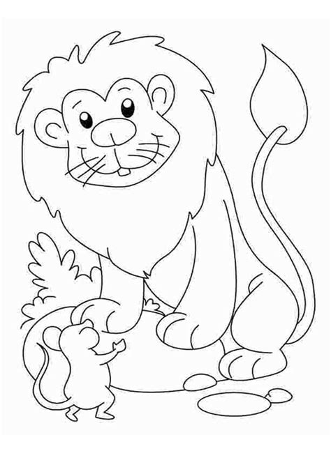 easy  print lion coloring pages tulamama