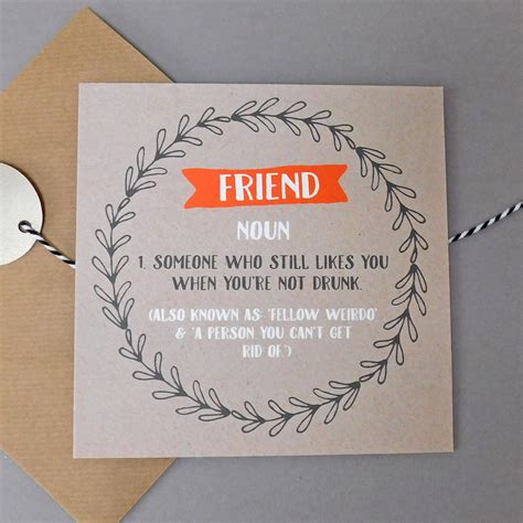 funny friend card  allihopa notonthehighstreetcom