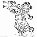 Nexo Knights Aaron sketch template