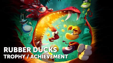 rayman legends rubber ducks trophy achievement guide youtube