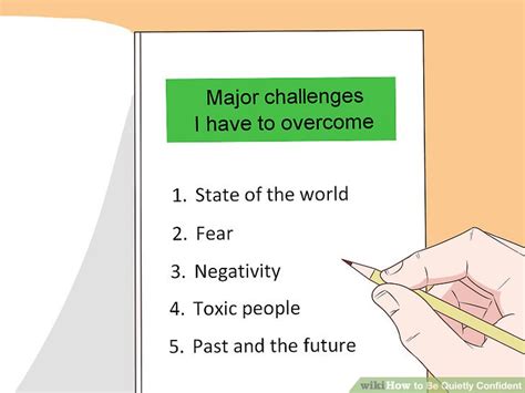 3 ways to be quietly confident wikihow