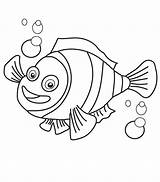 Clown Fish Coloring Pages Bestappsforkids Cute sketch template