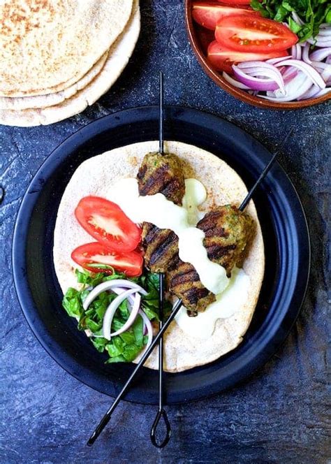 grilled turkish ground lamb kebabs from a chef s kitchen