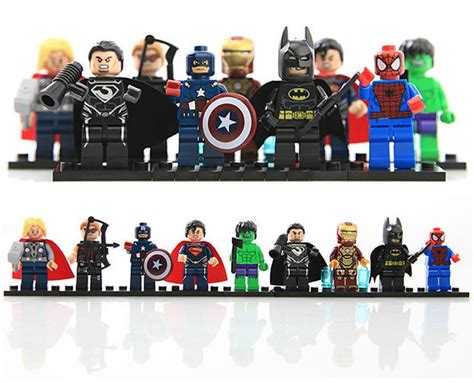 super hero building block minifigure giveaway