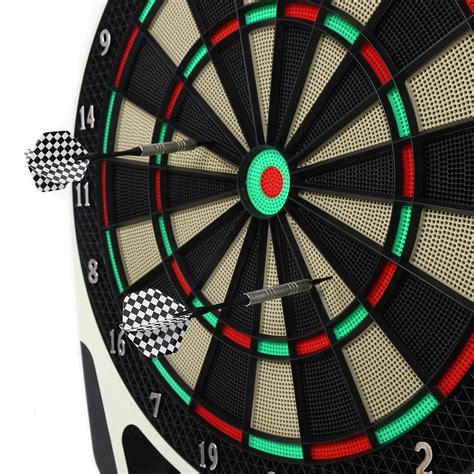 electronic dartboard dart board led score display soft tip  game voice darts ebay