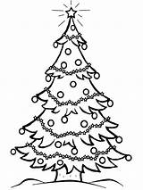 Tree Coloring Christmas Pages Navidad Printable Para Colorear Chrismas Arbol Dibujos Holidays Stamps sketch template