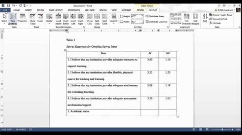 format  microsoft word tables   table template word