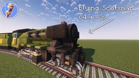 flying scotsman  minecraft create mod extended bogeys youtube