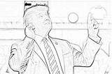 Trump Coloring President Pages Filminspector Arenas Downloadable Himself Ability Fill Large Has Big sketch template