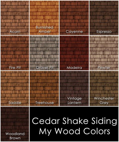 Twenty Five Colors On A Brand Spanking New Texture Cedar Shake Siding