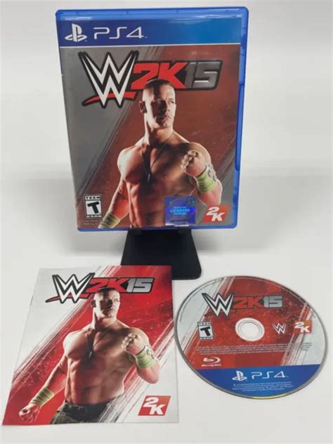 wwe  sony playstation  ps complete wrestling game john cena