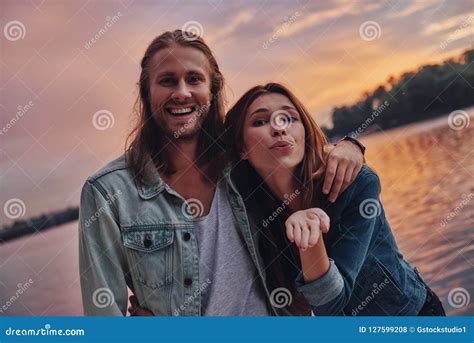 catch stock photo image  affectionate leisure nature