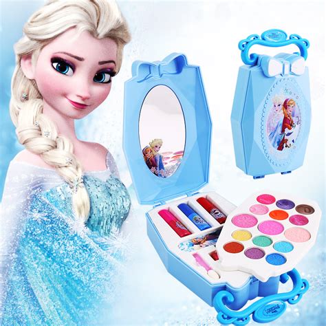 girls frozen snow princess elsa anna beauty makeup toys with box nail