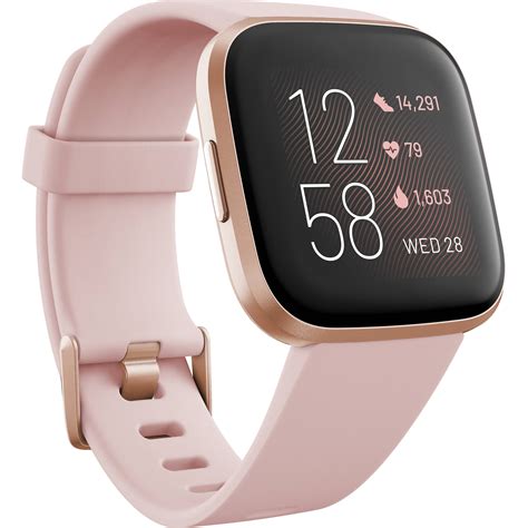 fitbit versa 2 health and fitness smart watch 79 fb507rgpk