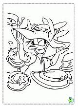Coloring Dinokids Duck Daisy Coloringdisney Pages Close Daisyduck sketch template