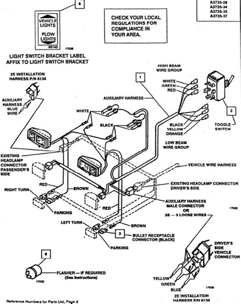 boss plow truck side wiring diagram