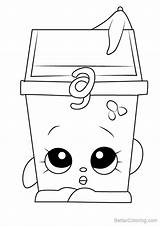 Coloring Pages Litter Shopkins Lisa Kids Printable sketch template