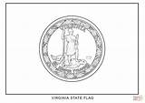 Virginia Flag Coloring State Pages Printable Flags Color Designlooter Drawing Compatible Ipad Android Version Click Popular 1020px 97kb 1440 sketch template