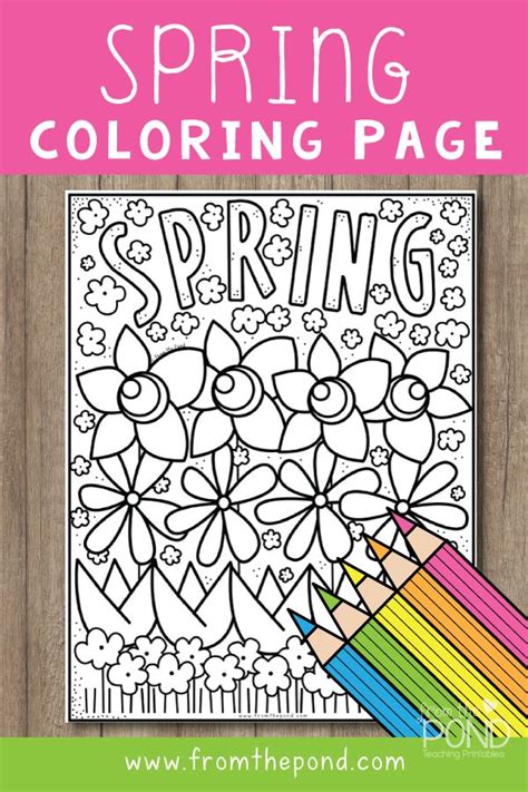 spring coloring pages spring coloring pages coloring pages summer
