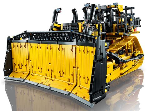 lego technic  appgesteuerter cat  bulldozer mit bildern lifesteyl