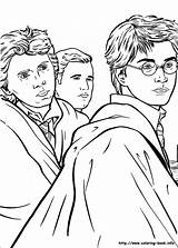 Coloring Pages Potter Harry Voldemort Getcolorings sketch template