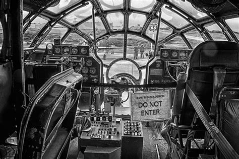 B 29 Superfortress Cockpit Photograph By Mark Meacham