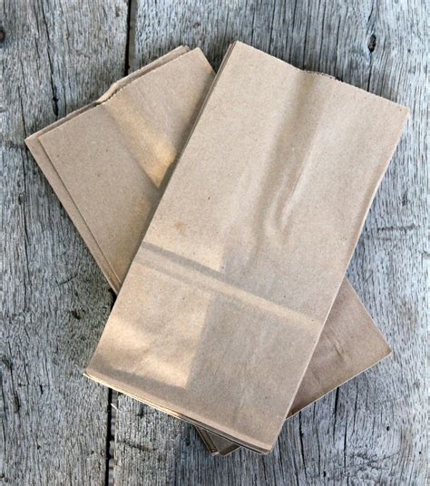 extra small brown kraft paper bags party favors paper