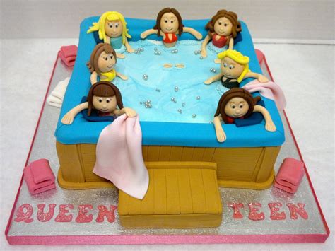 Hot Tub Birthday Cake Liz Flickr