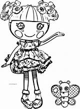 Lalaloopsy Coloring Wecoloringpage sketch template