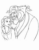Beast Beauty Coloring Pages Printable Belle Book Color Kids Colouring Clipart Area Popular Coloringhome Library Sheets sketch template
