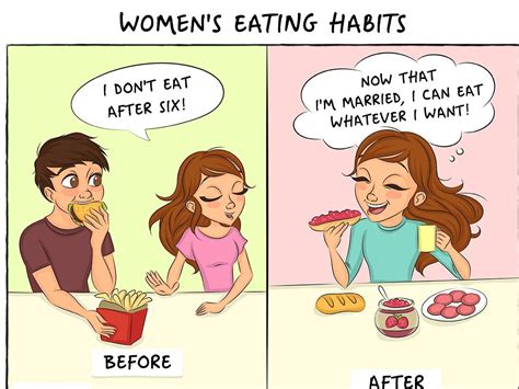 9 funny comics that compare life before and after marriage