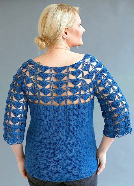 Top Down Crochet Sweaters Fabulous Patterns With Perfect Fit Crochet
