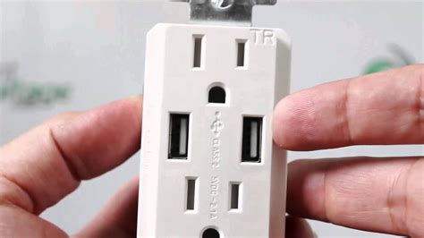 duplex electrical receptacle   usb charging ports youtube