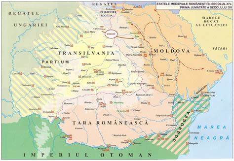 intemeierea statelor medievale tara romaneasca moldova dobrogea schita lectiei fisa de