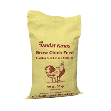 Desi Poultry Feed At Rs 1600 Bag Daulat Farms Grow Chick Feed Desi
