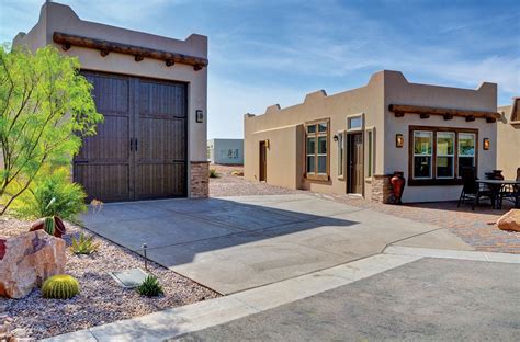 rv garages    feature  superstition views arizona house stucco homes resort