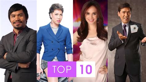 top 10 richest philippines celebrities 2015 youtube