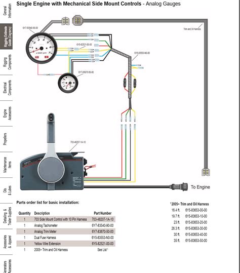 yamaha outboard electrical wiring diagram  yamaha outboard motor