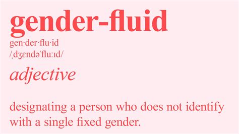 The Oxford English Dictionary Will Add ‘gender Fluid