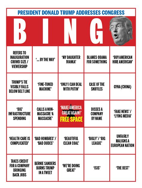 bingo great  donald trumps congressional speech edition macleansca