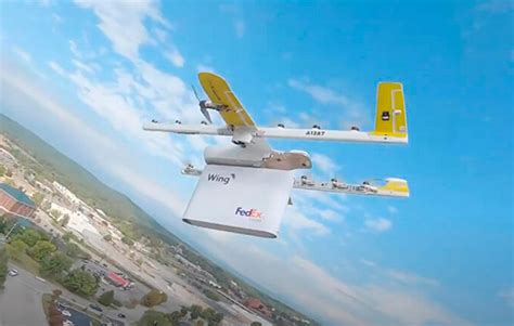 drone package delivery pilot program launched fedex