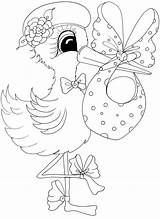 Baby Coloring Pages Stork Adult Stamps Stempels Cute Bestie Digitale Digital Animals Digi Pasta Escolha Para sketch template