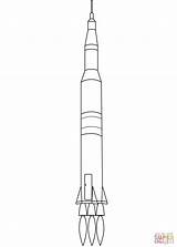 Rocket Apollo Rockets sketch template
