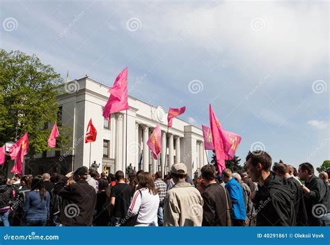 justice march  kiev international workers day     day editorial