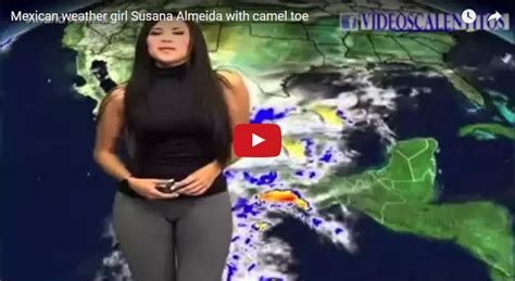 Mexican Weather Girl Susana Almeida Has Unfortunate