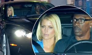 eddie murphy dines out with mystery blonde weeks after