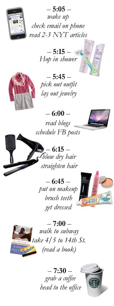 morning routine carly  prepster