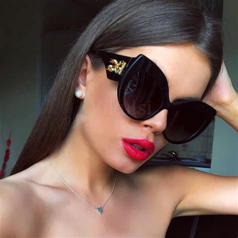 2019 new fashion cat eye sunglasses vintage retro women