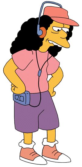 Otto Mann Who Drives The School Bus The Simpsons