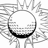 Golf Ball Coloring Pages Printable Kids Book Coloringpagebook Egg Print Sports Golfer Comment First Shapes Clubs Simple Cart Choose Board sketch template